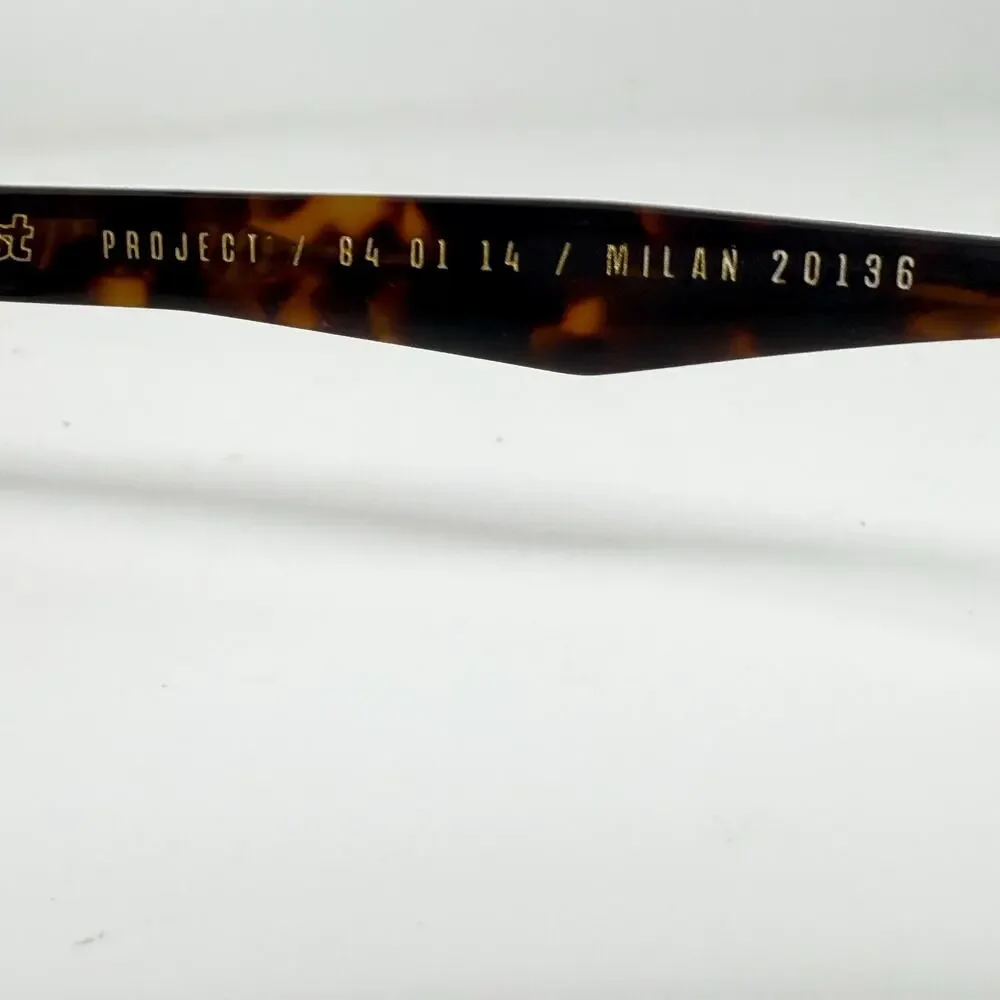 Mente Me07 Eyeglasses Frames Brown‎ Tortoise Full Rim Round 48-22-145 H18159